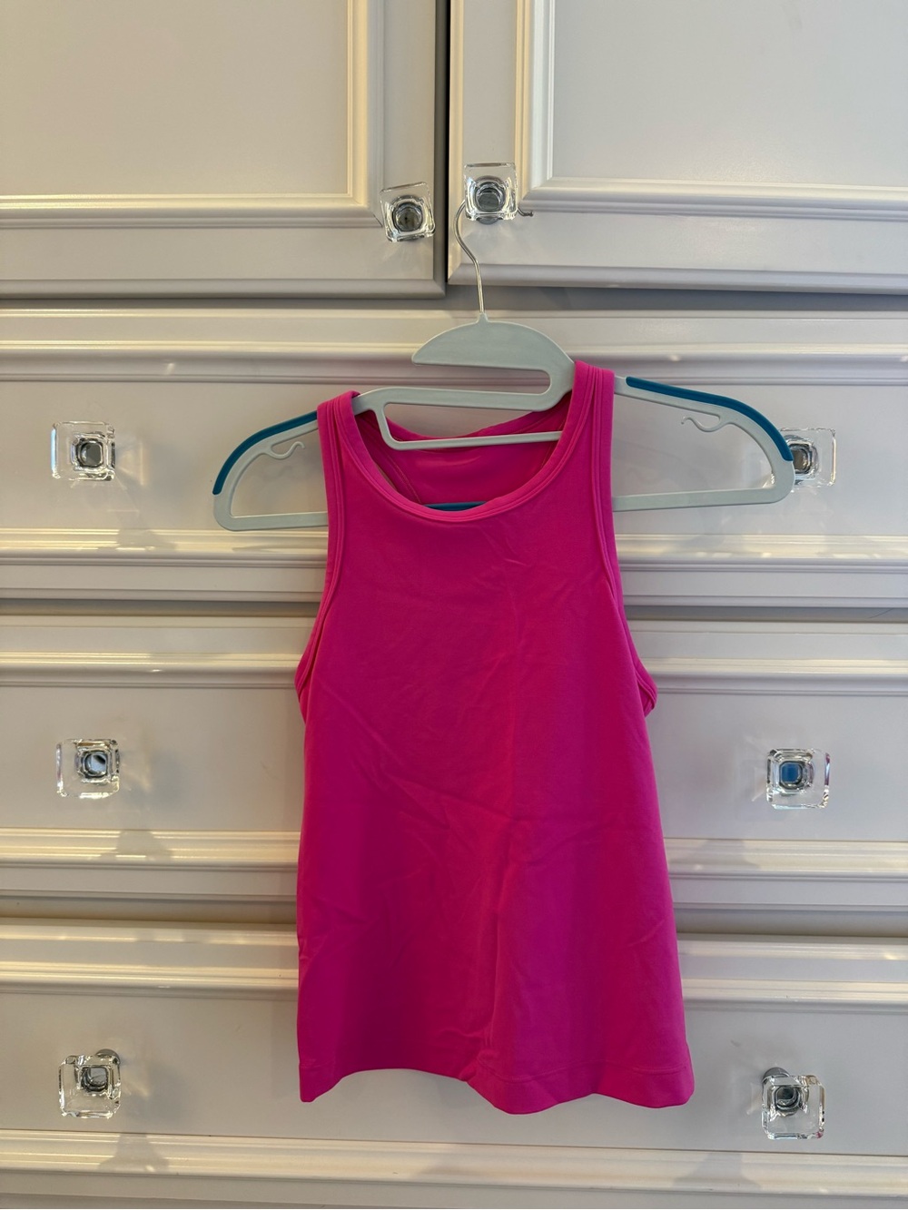 Lululemon Align Cropped Halter Tank Hot Pink
